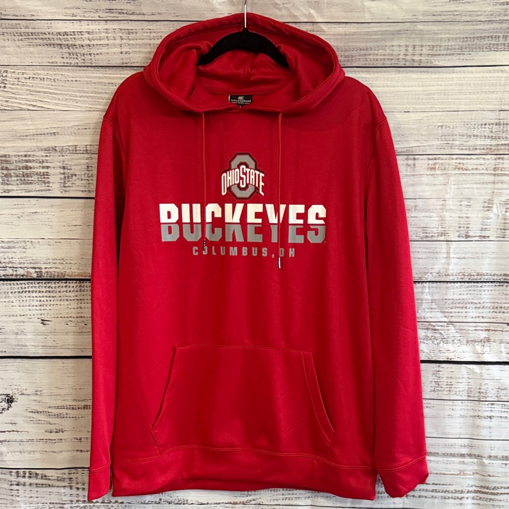 Ohio State Buckeyes Performance Hoodie- Mens Size Large-NWOT- Never worn